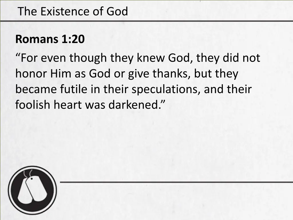 the existence of god 32