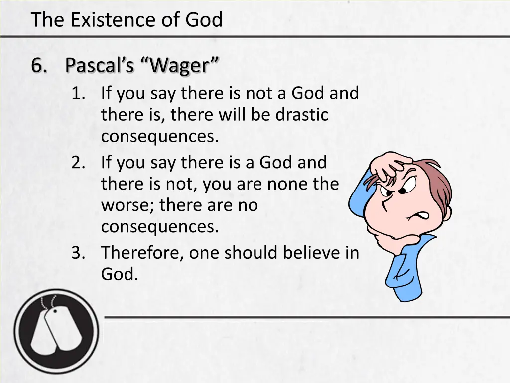 the existence of god 33