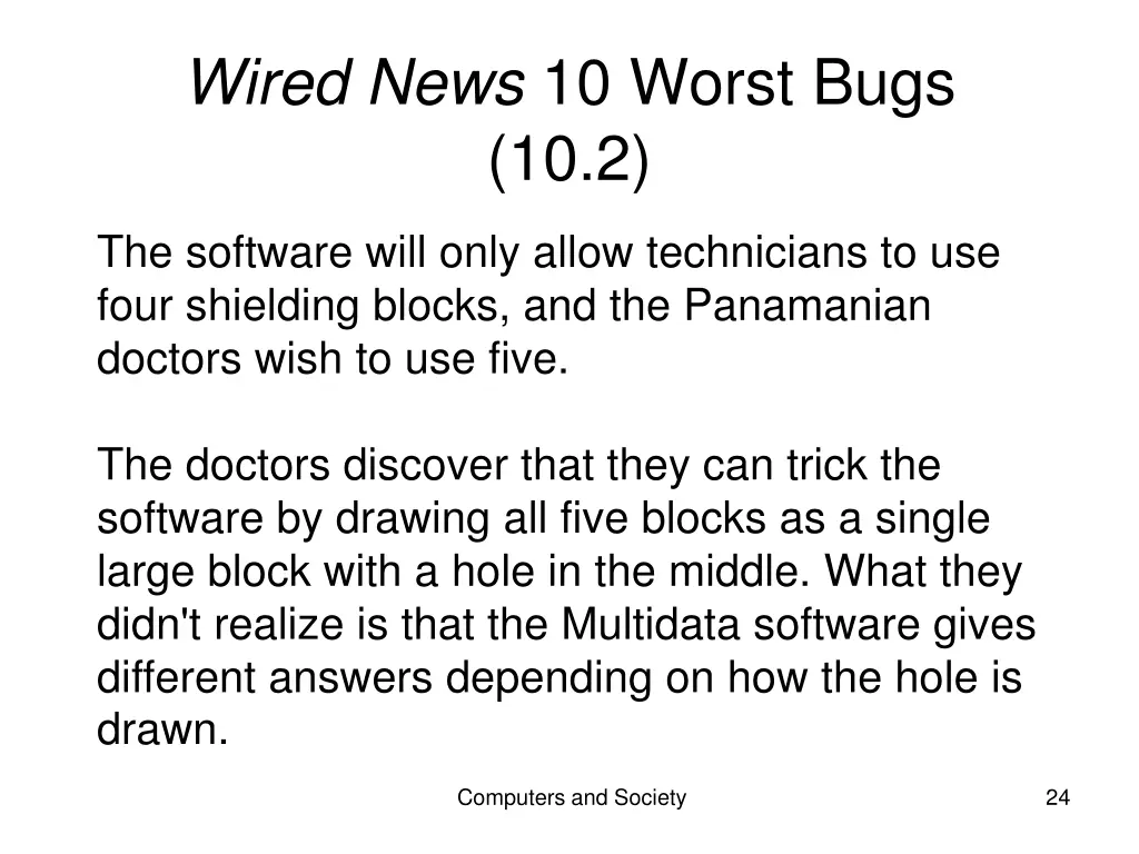 wired news 10 worst bugs 10 2