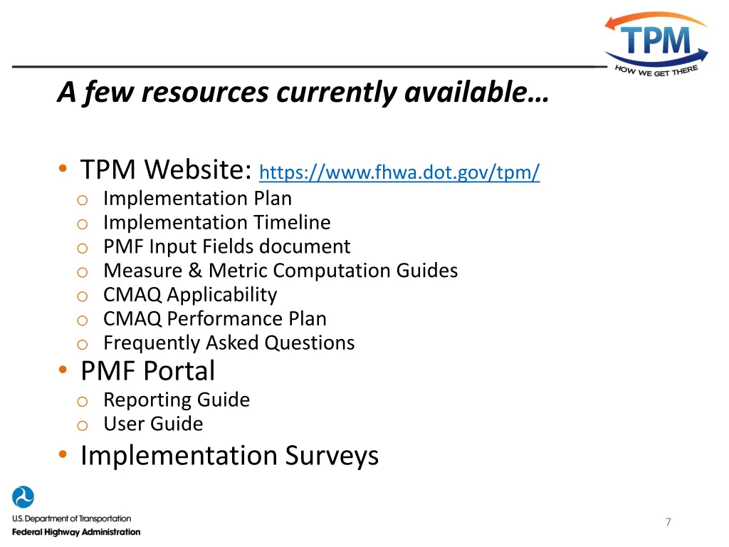 a few resources currently available