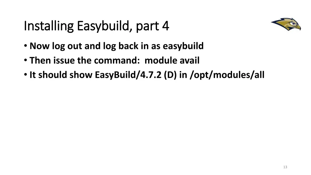 installing installing easybuild 2