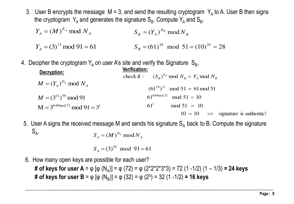3 user b encrypts the message m 3 and send