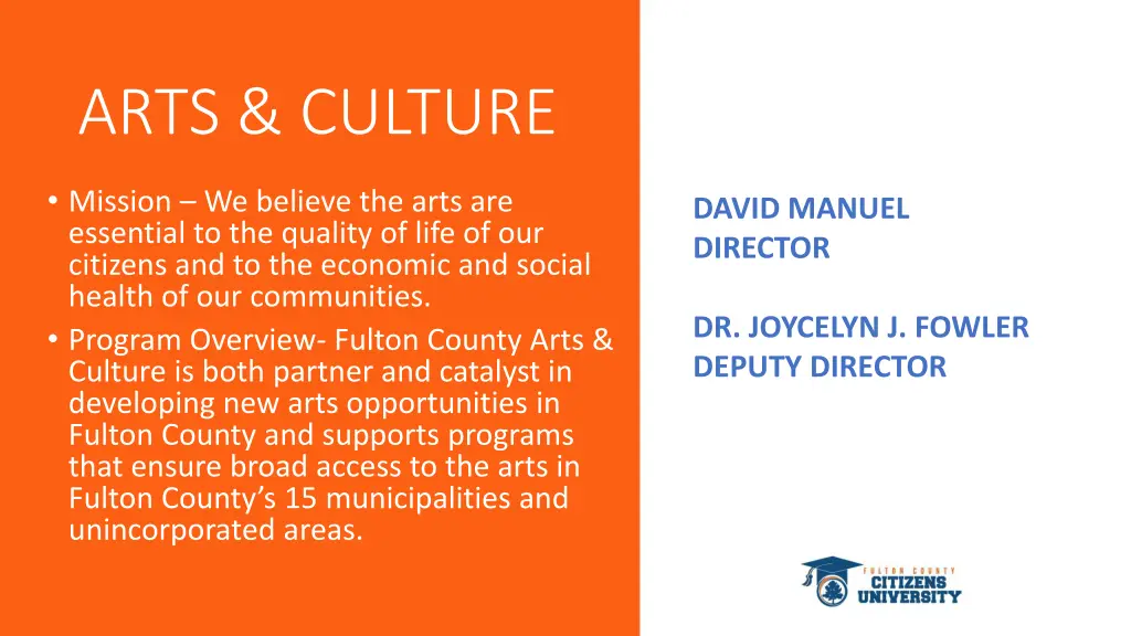 arts culture