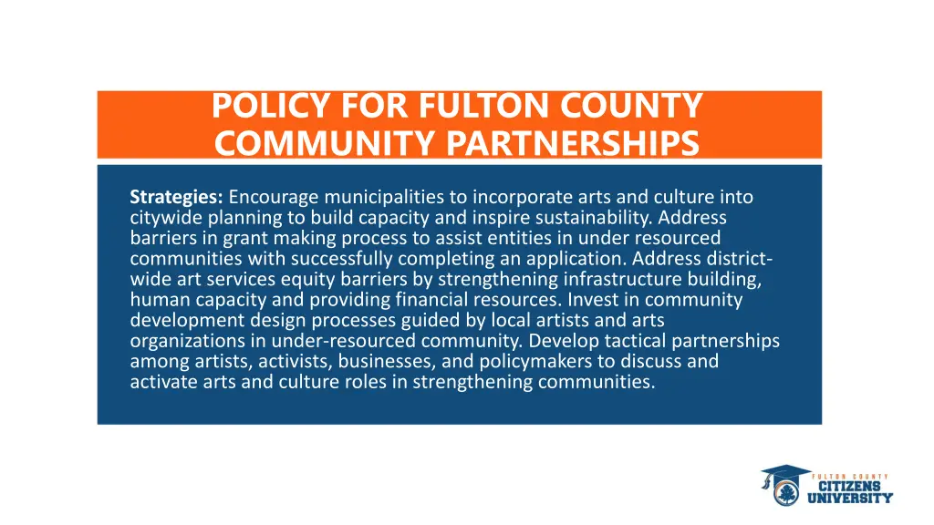 policy for fulton county community partnerships 1