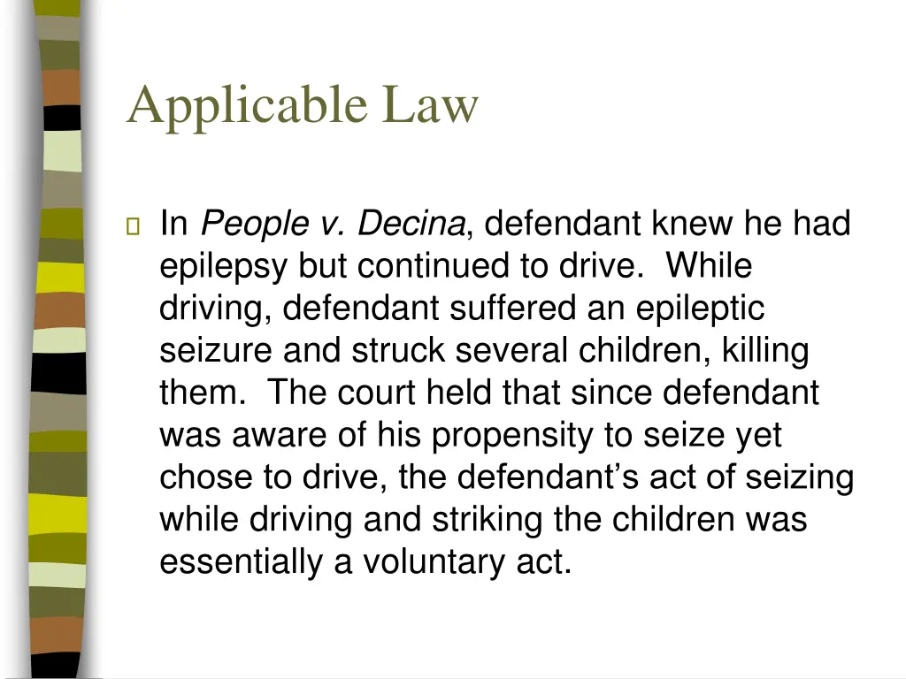 applicable law 2