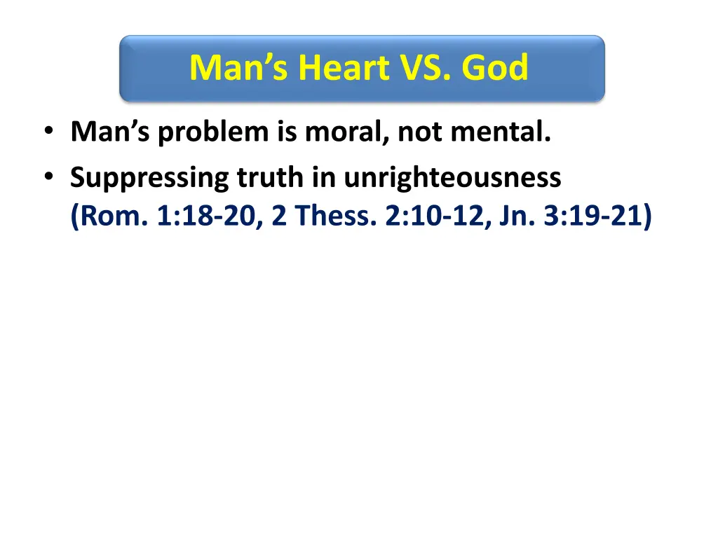 man s heart vs god 1