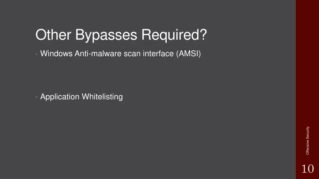 other bypasses required