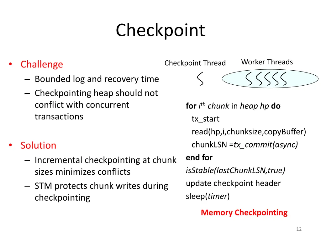 checkpoint