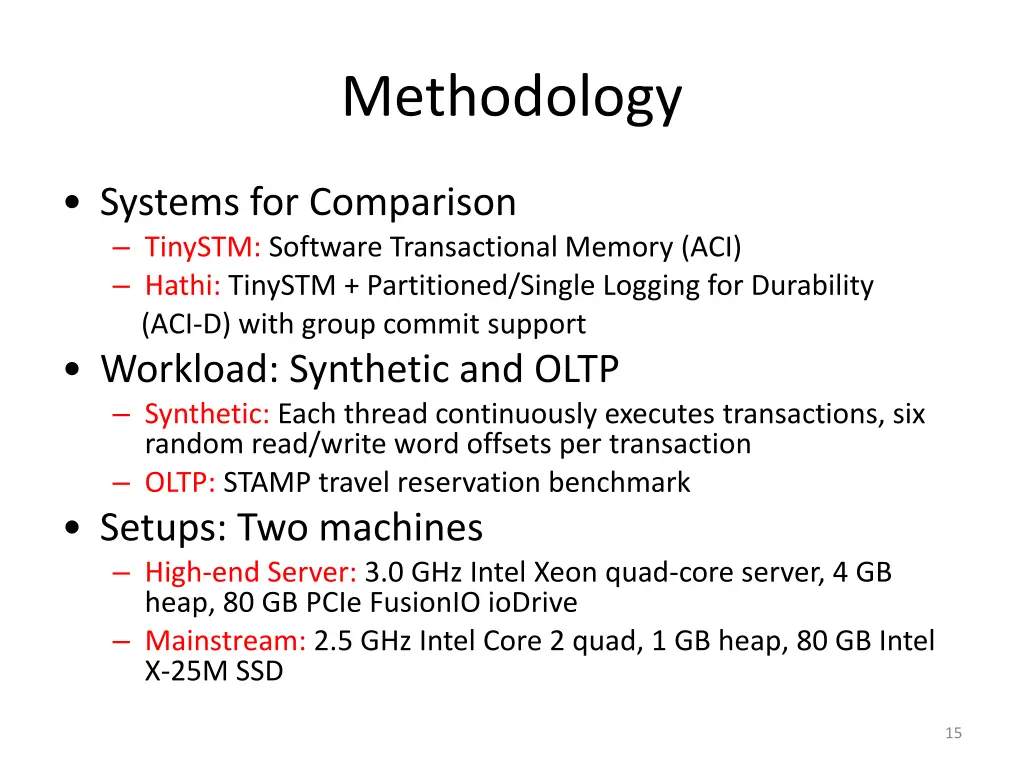 methodology