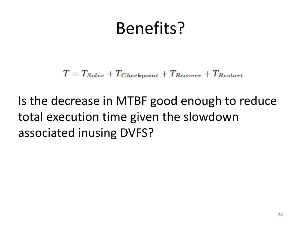 benefits