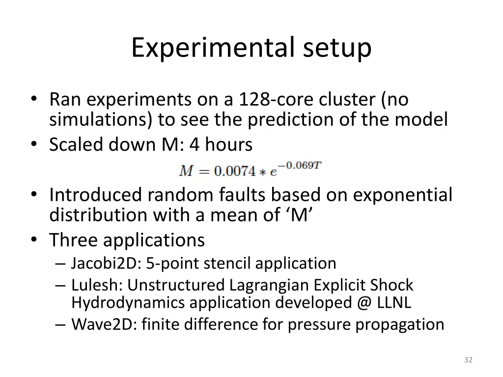 experimental setup 1