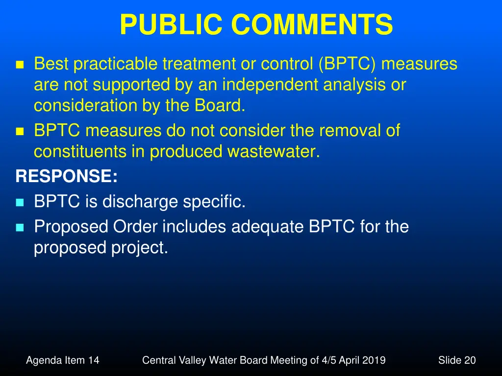 public comments 3