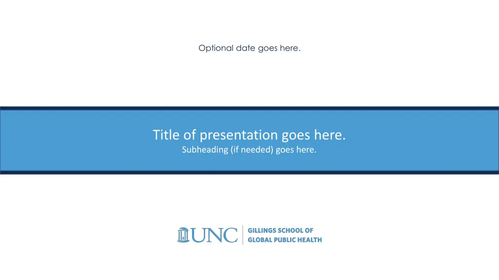 optional date goes here
