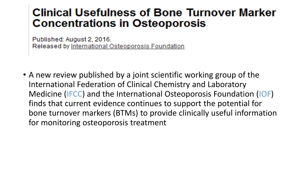 a new review published by a joint scientific