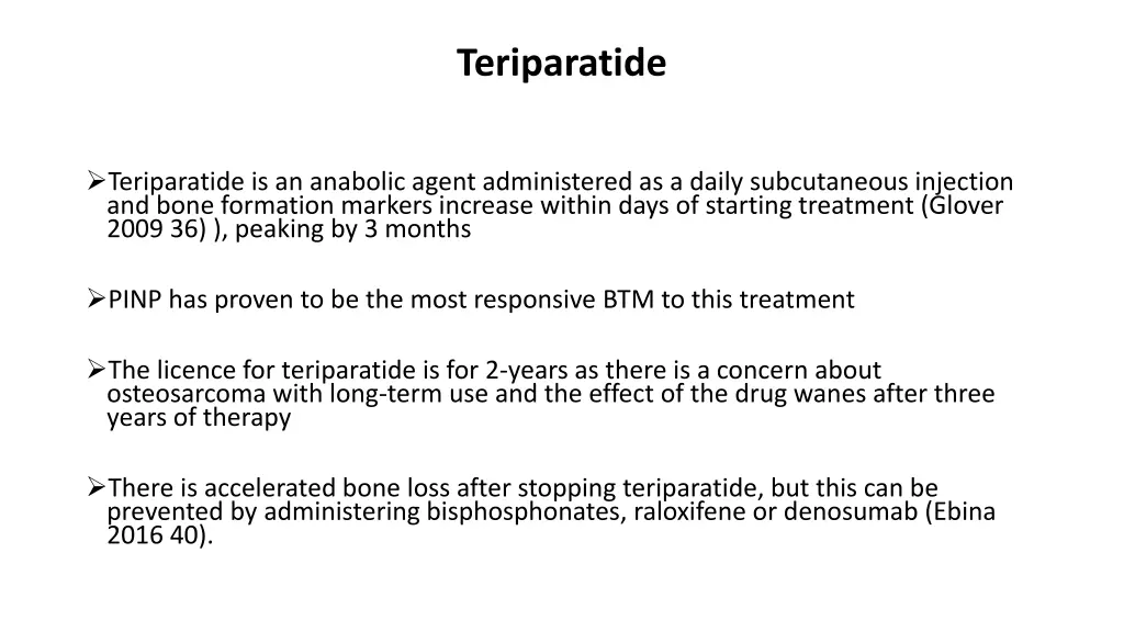 teriparatide