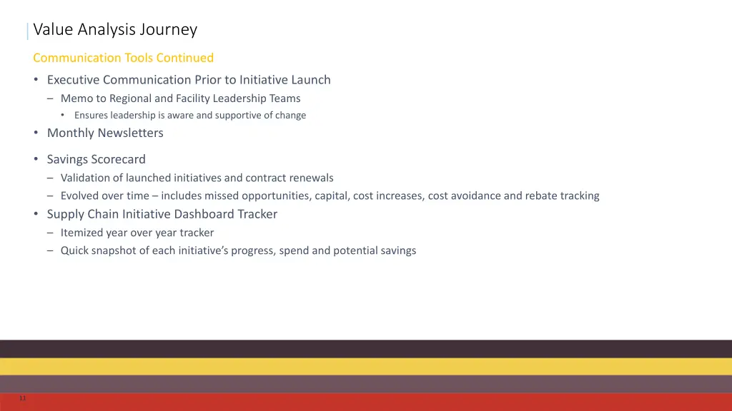 value analysis journey 3