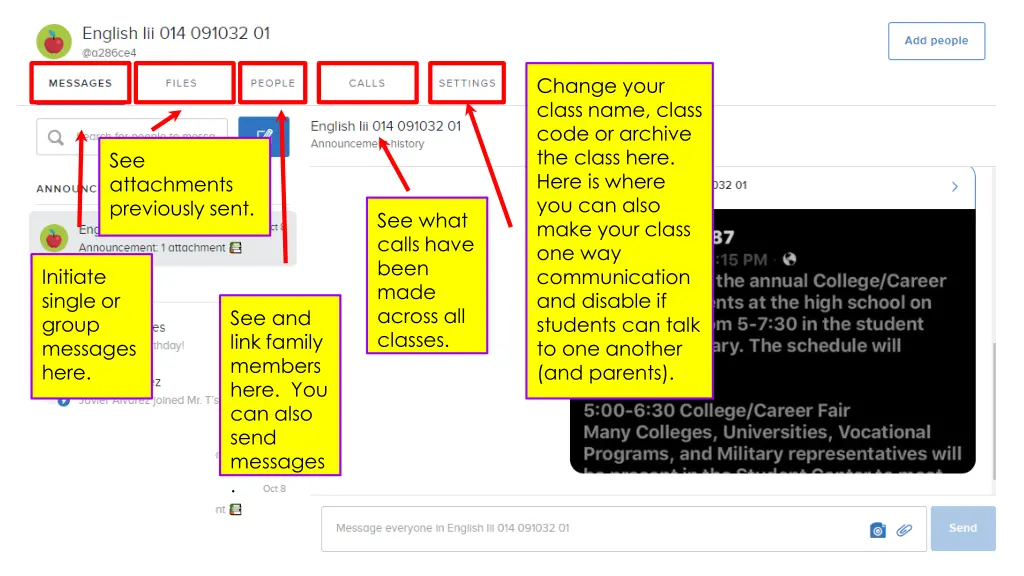 change your class name class code or archive