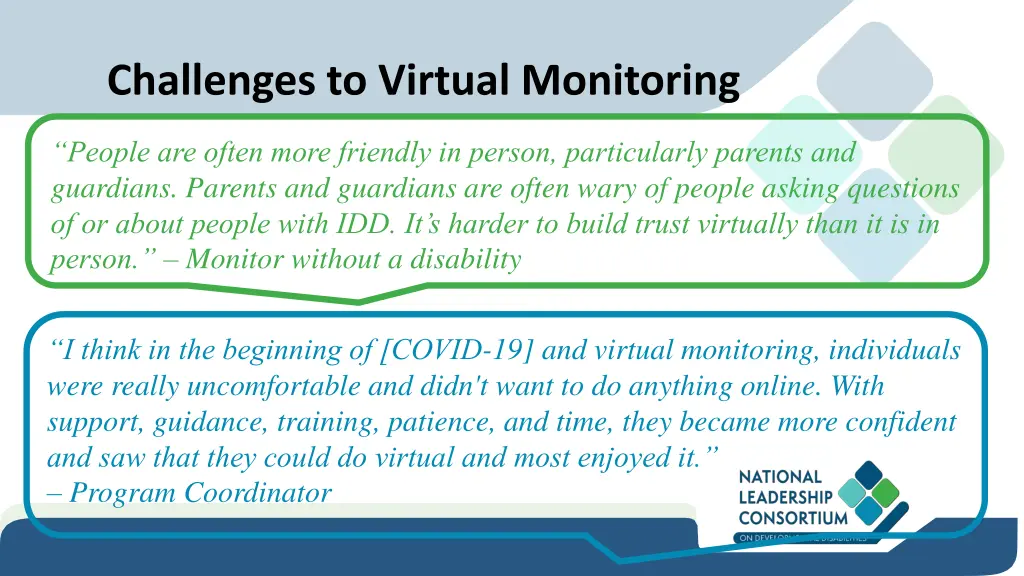 challenges to virtual monitoring 1