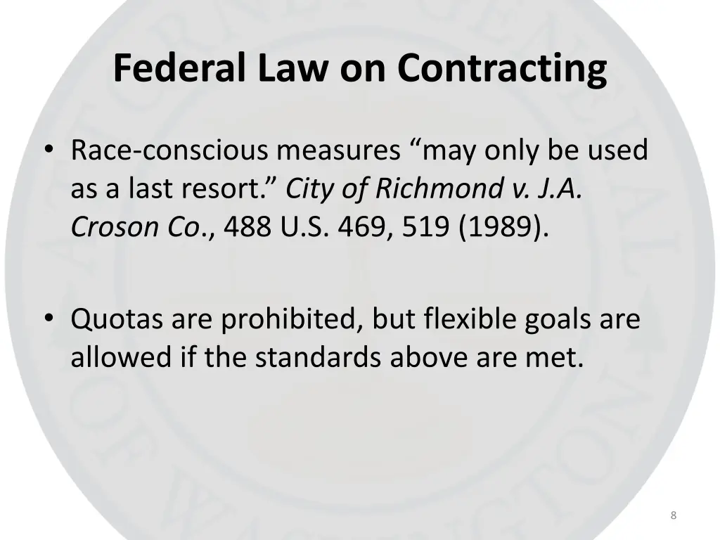 federal law on contracting 2