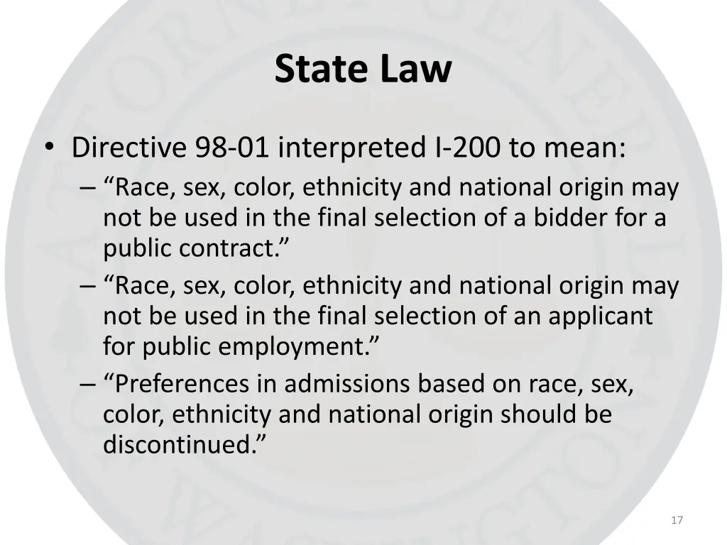 state law 3