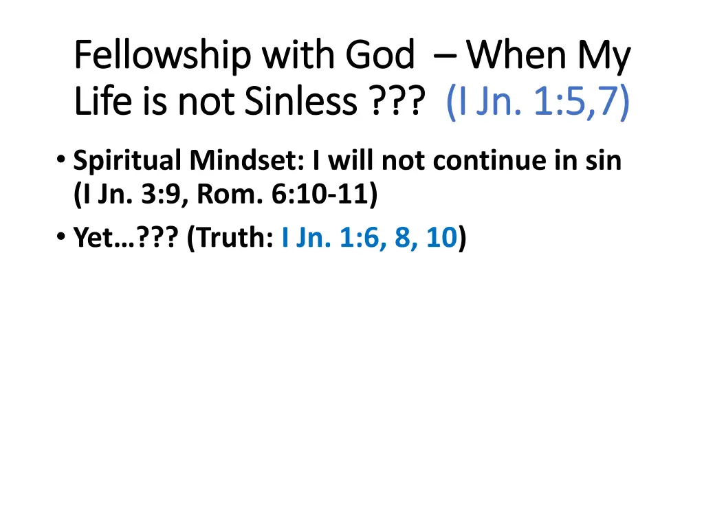 fellowship with god fellowship with god when 1
