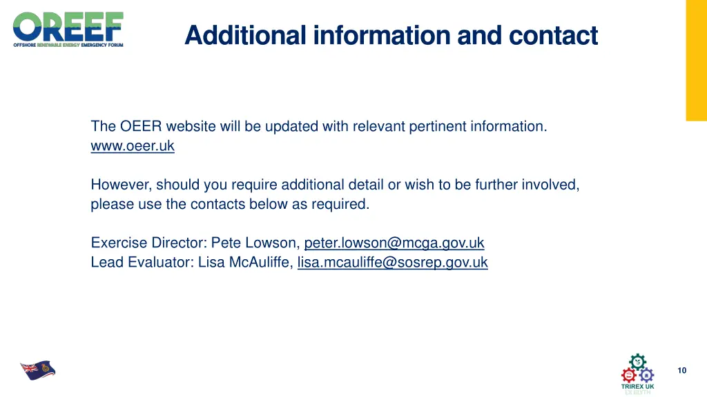 additional information and contact