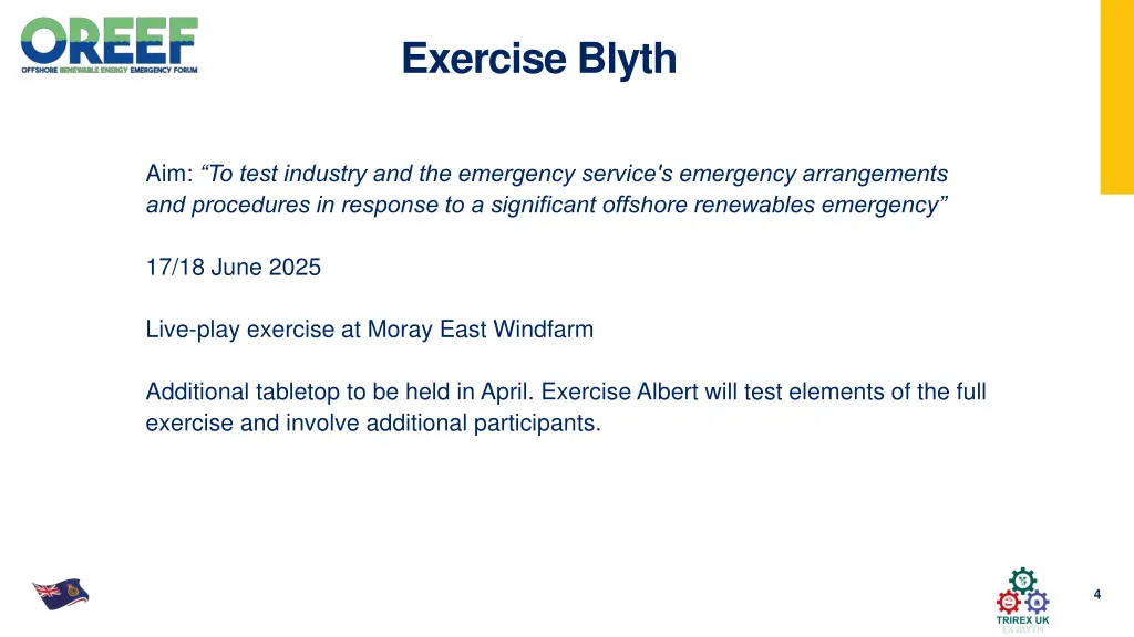 exercise blyth
