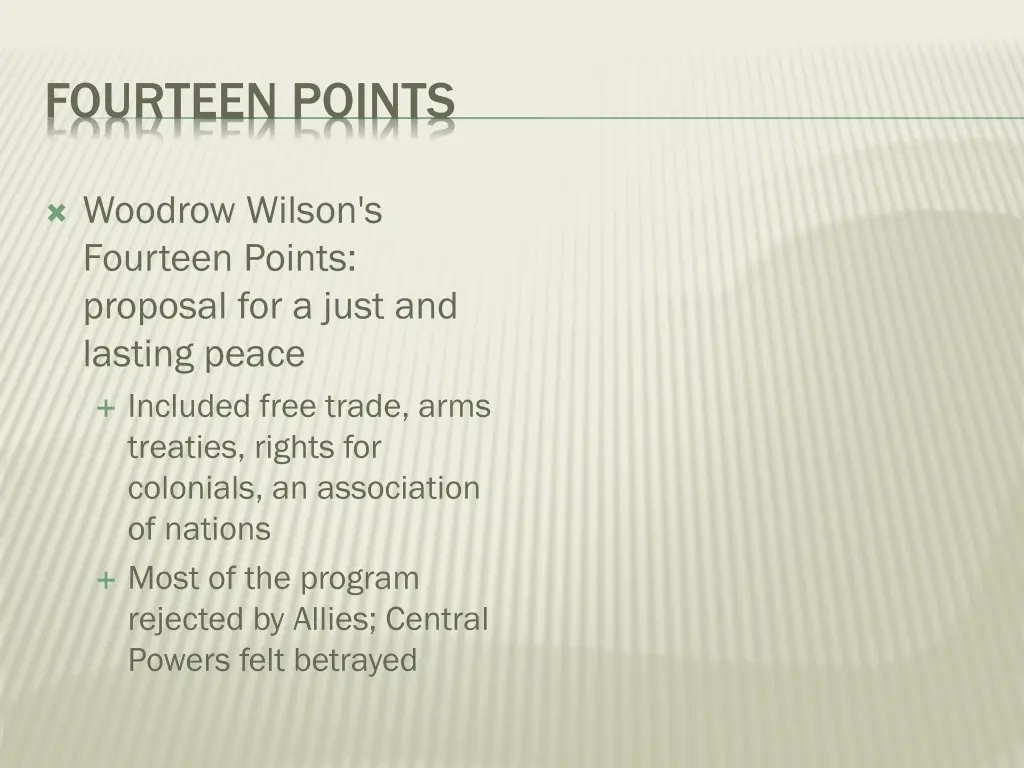 fourteen points