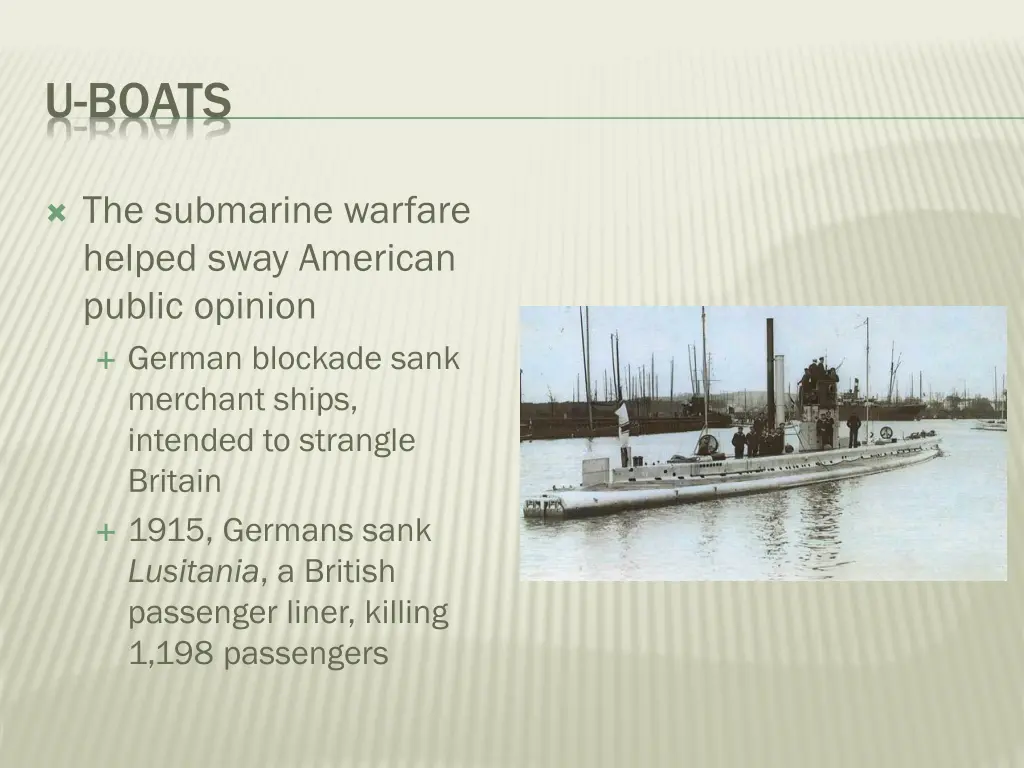 u boats