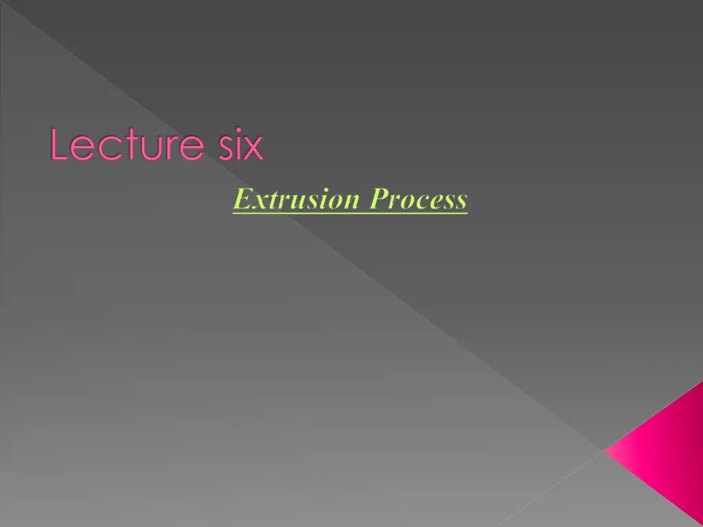 lecture six