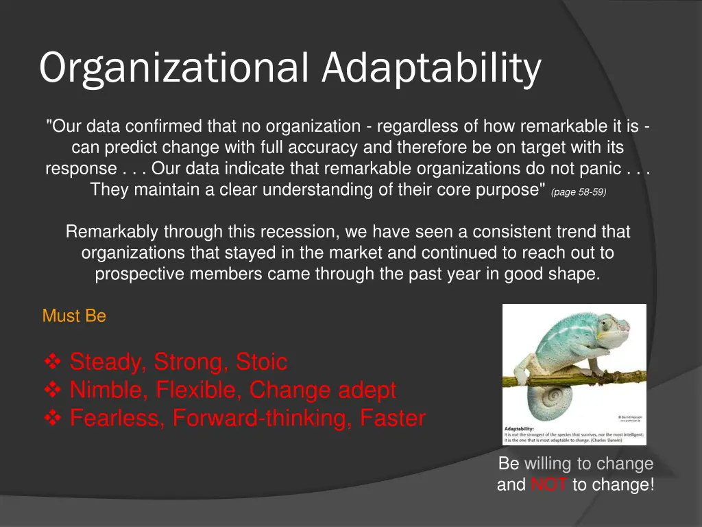 organizational adaptability