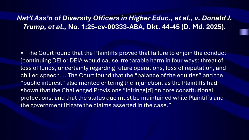 nat l ass n of diversity officers in higher educ