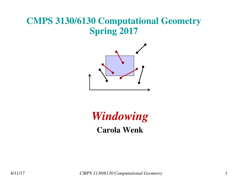 cmps 3130 6130 computational geometry spring 2017