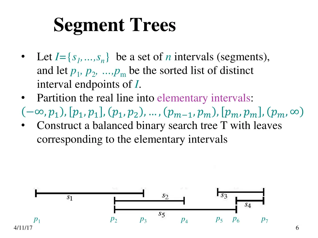 segment trees