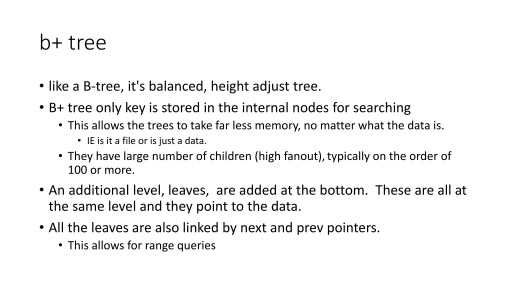 b tree 1
