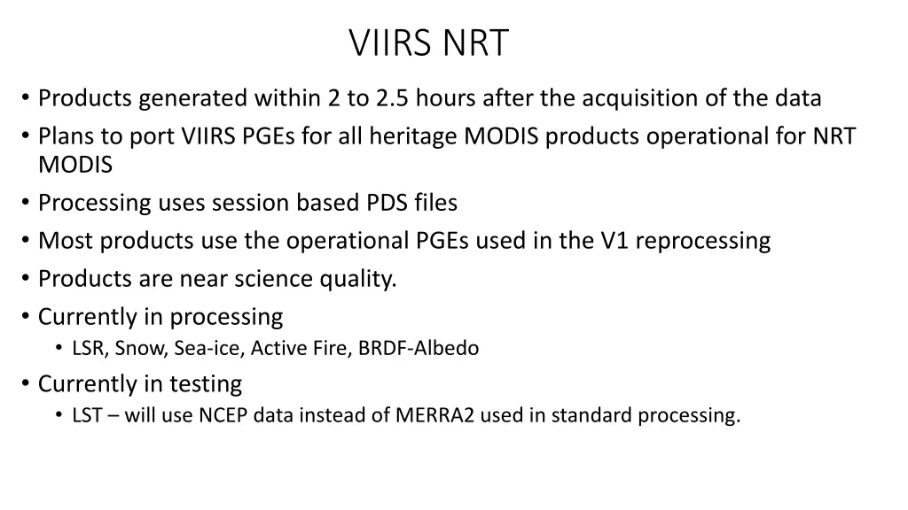 viirs nrt