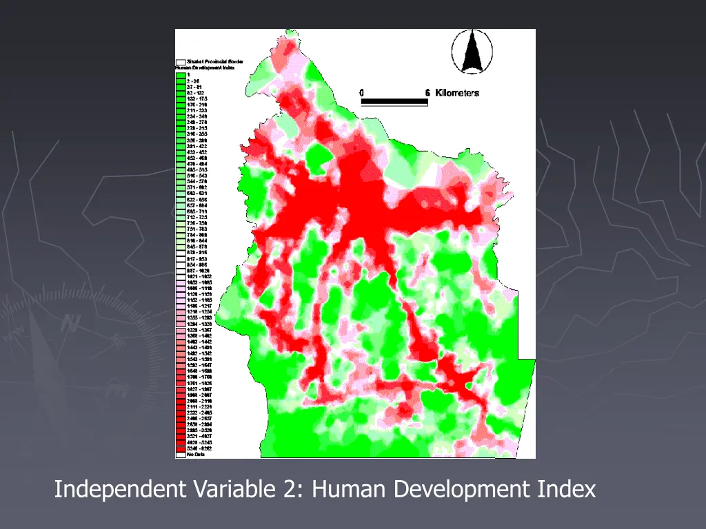 independent variable 2 human development index