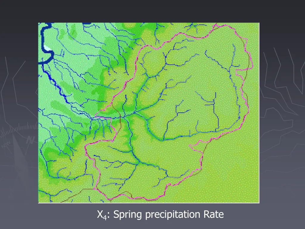 x 4 spring precipitation rate