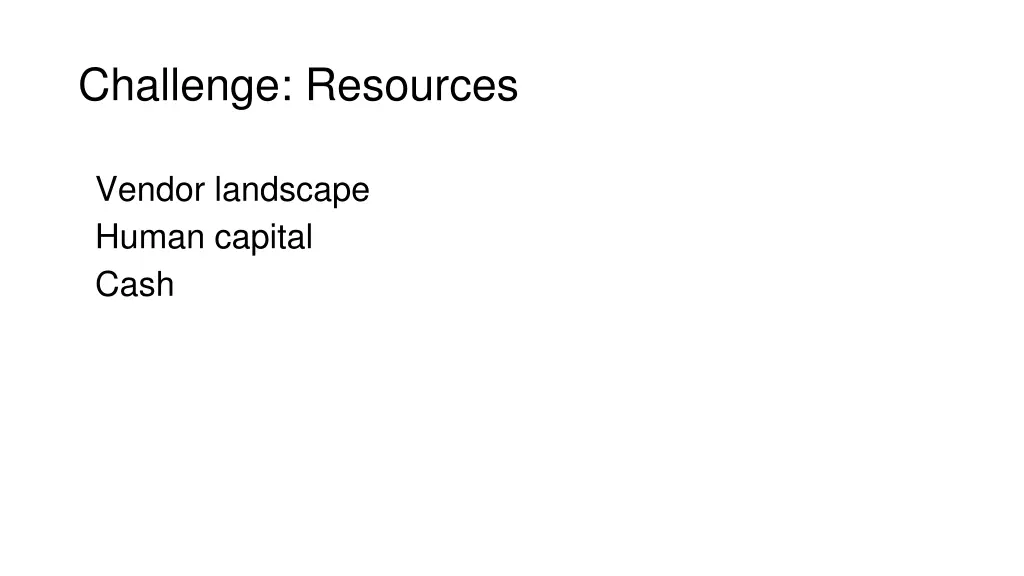 challenge resources