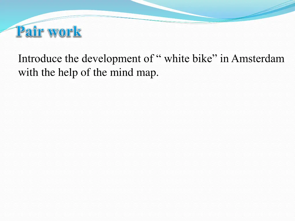introduce the development of white bike