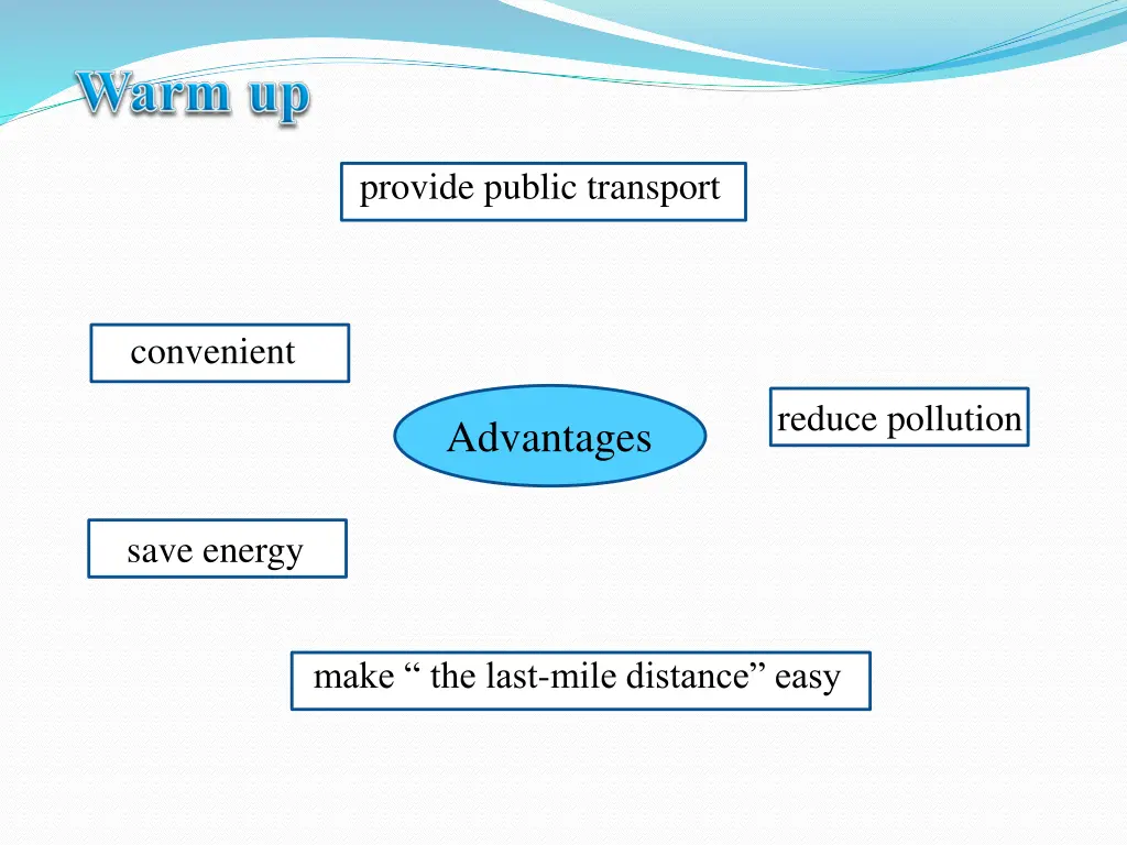 provide public transport