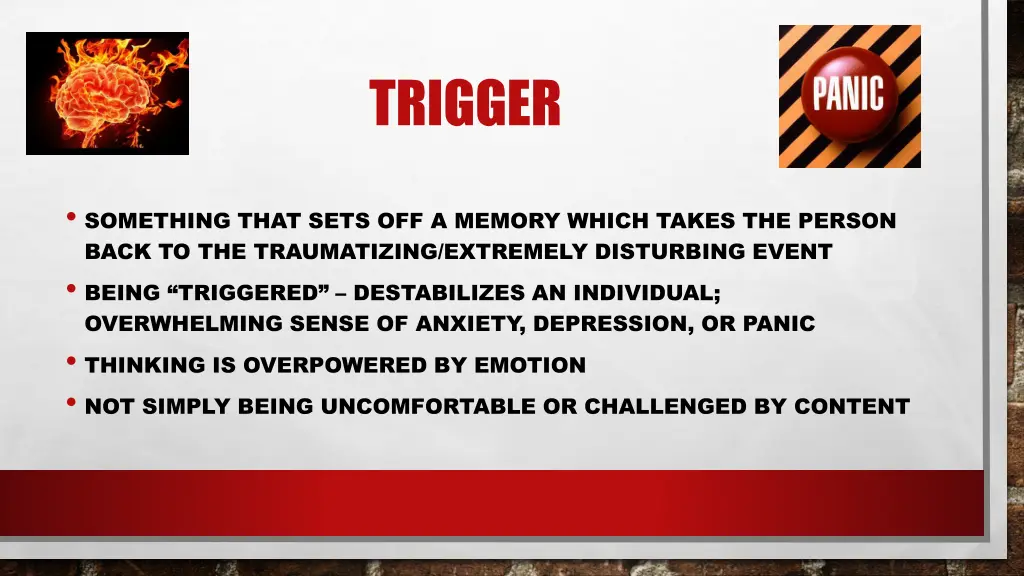 trigger