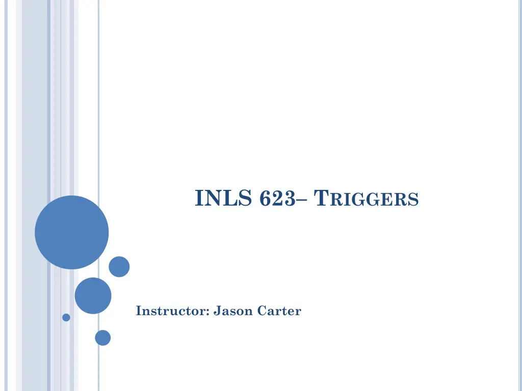 inls 623 t riggers