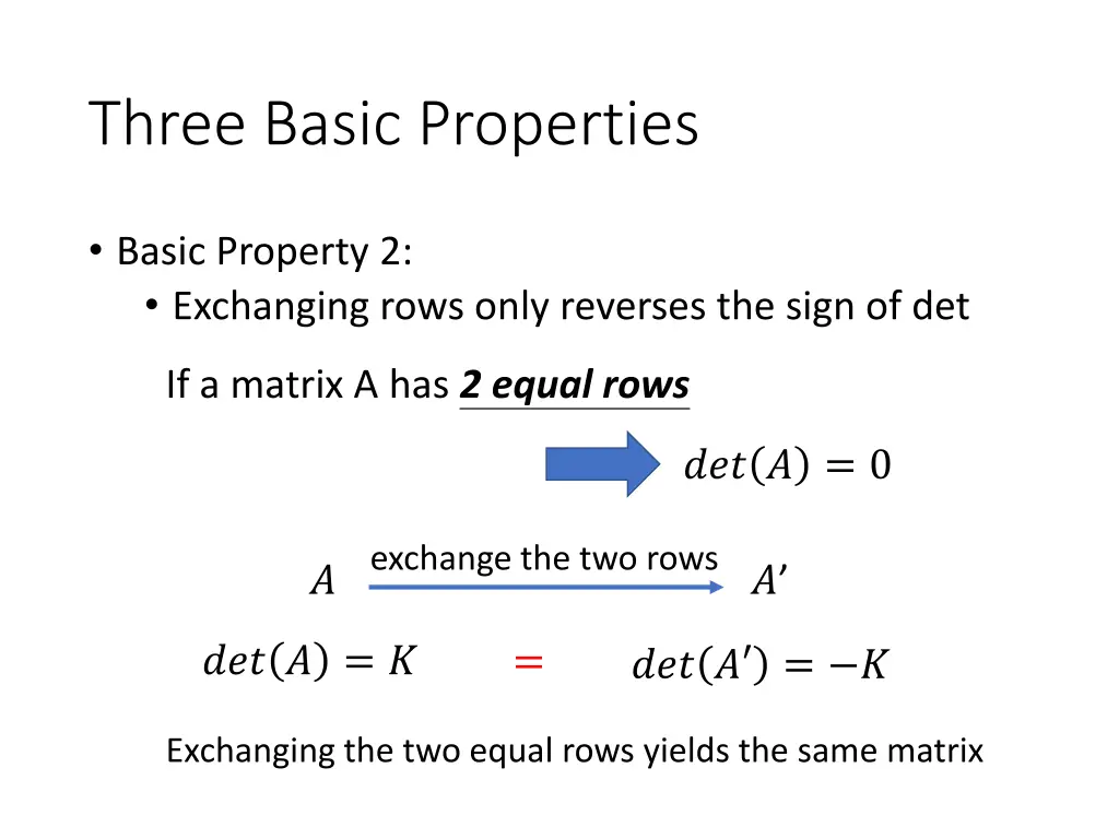 three basic properties 3