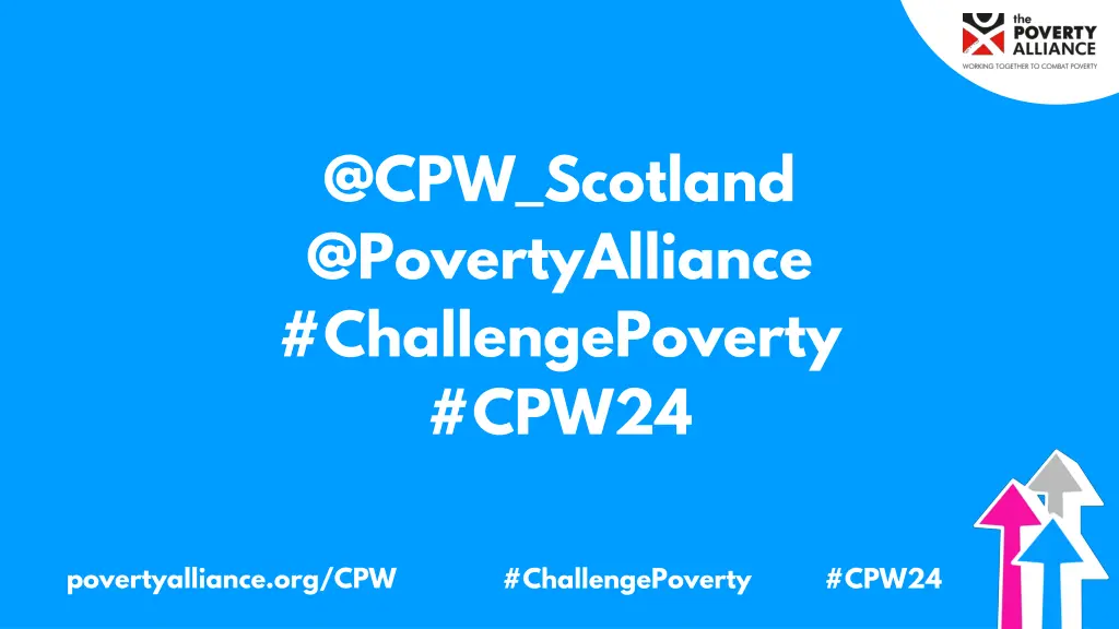 @cpw scotland @povertyalliance challengepoverty