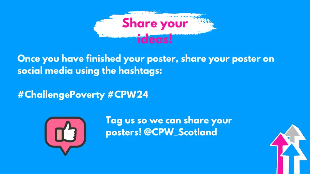 share your ideas