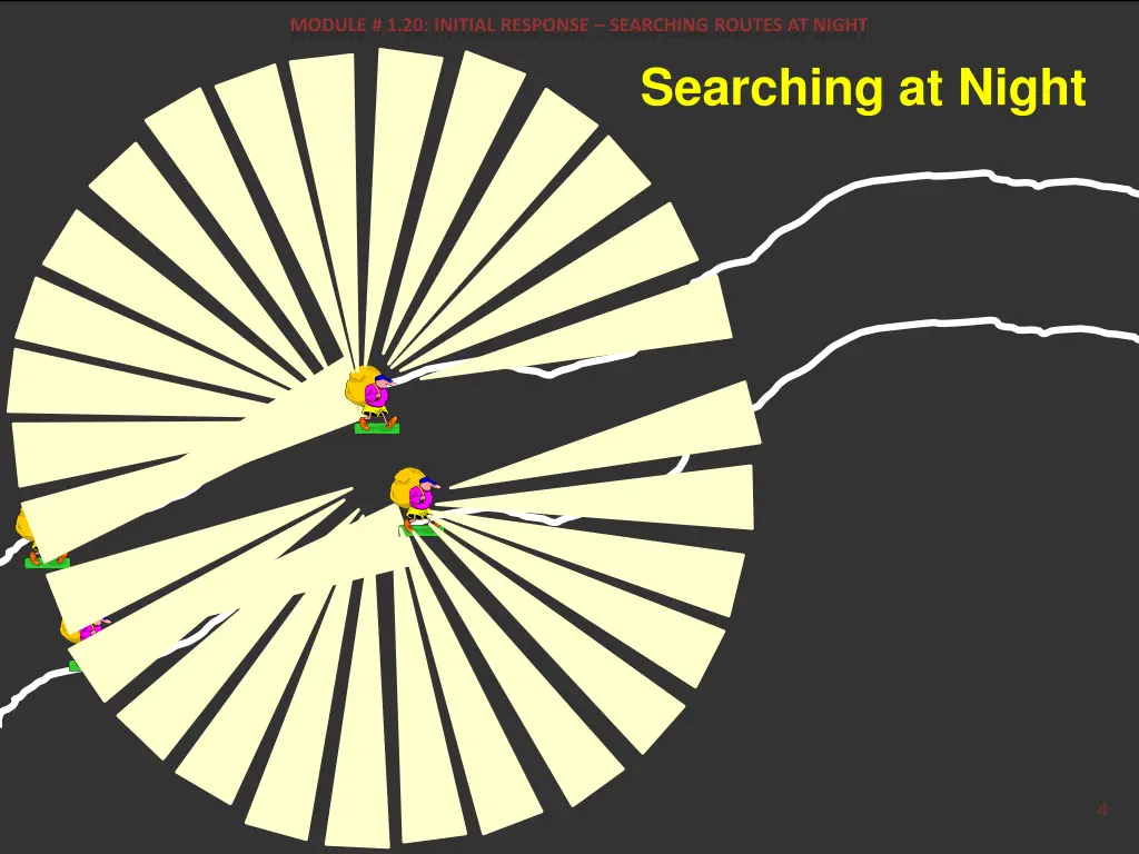 module 1 20 initial response searching routes 3
