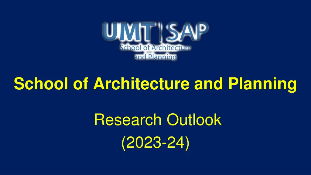 school of architecture and planning