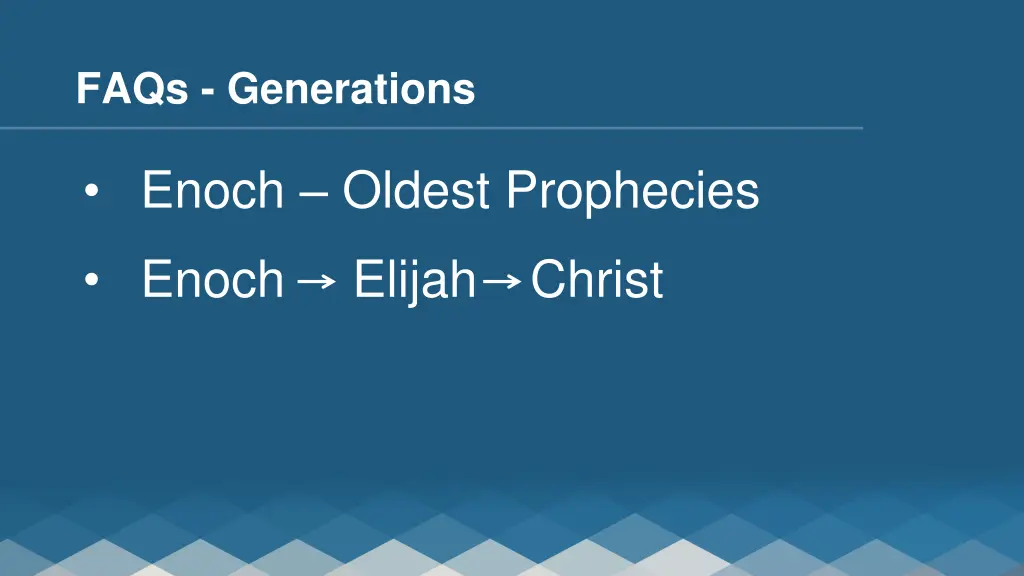 faqs generations 2