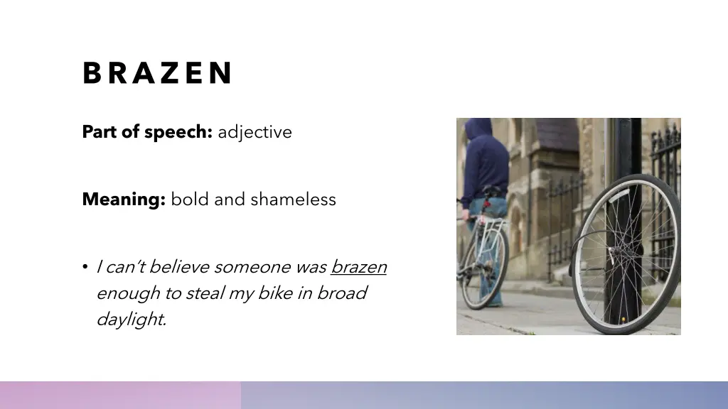 brazen